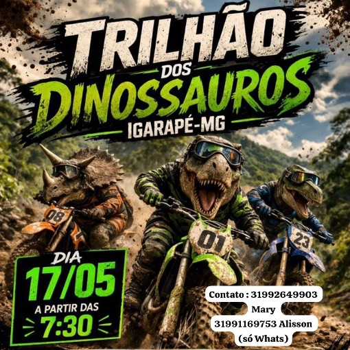 Portada del evento Trilh�o dos Dinossauros 