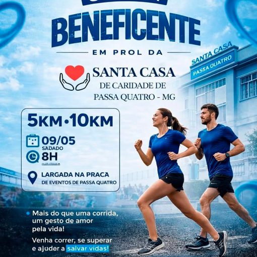Event cover CORRIDA BENEFICENTE EM PROL DA SANTA CASA