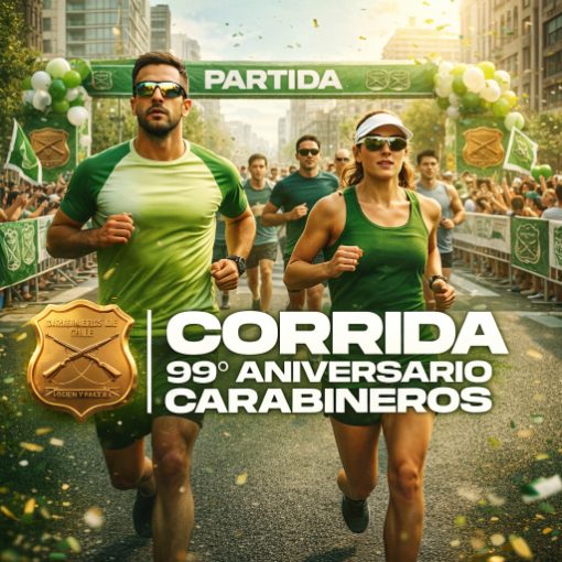 Couverture de l'�v�nement Corrida 99�Aniversario de Carabineros