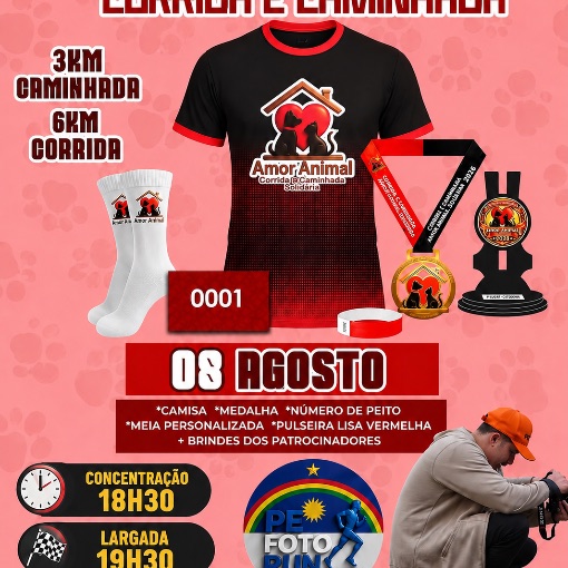 Event cover Corrida e caminhada Amor animal solidaria