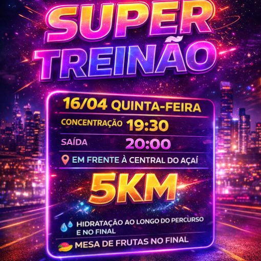 Event cover Treino 92 Runners 