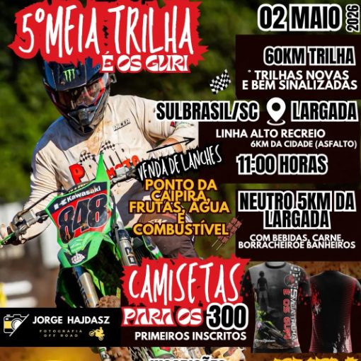 Event cover 5 � MEIA TRILHA � OS GURI