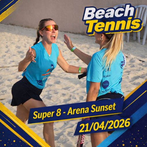Event cover Beach Tennis. Super 8 - Arena Sunset 