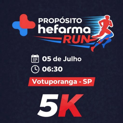 Event cover 1� PROPOSITO HEFARMA RUN 2026