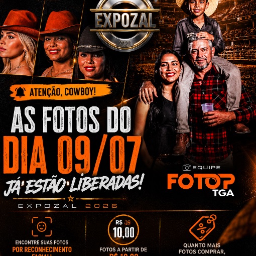 Event cover EXPOZAL 2026 9 DE JULHO