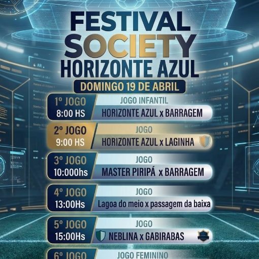 Event cover FESTIVAL SOCIETY HORIZONTE AZUL