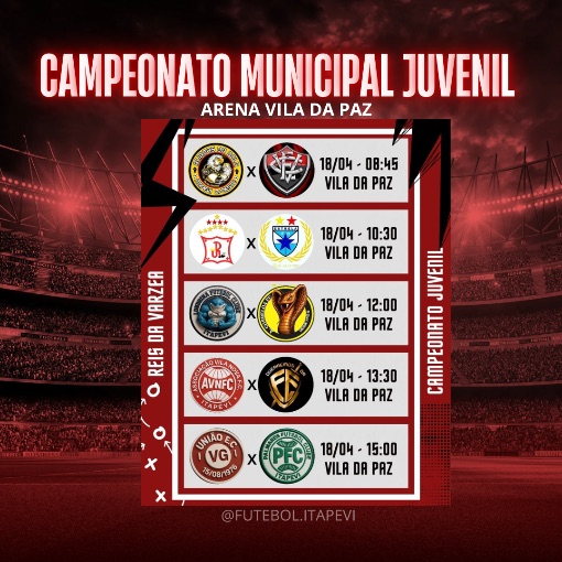 Event cover Campeonato Municipal Juvenil - Sub 18 