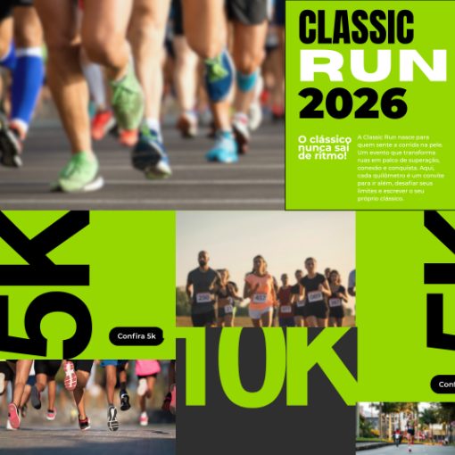 Event cover Classic Run 1� Edi��o - CLASSIC GYM 
