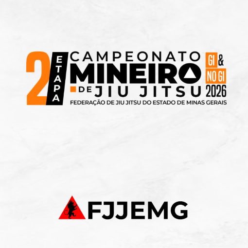 Event cover 2� ETAPA CAMPEONATO MINEIRO JIU-JITSU - FJJEMG (DOMINGO)