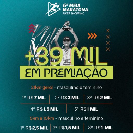 Event cover 6� Meia Maratona River Shopping