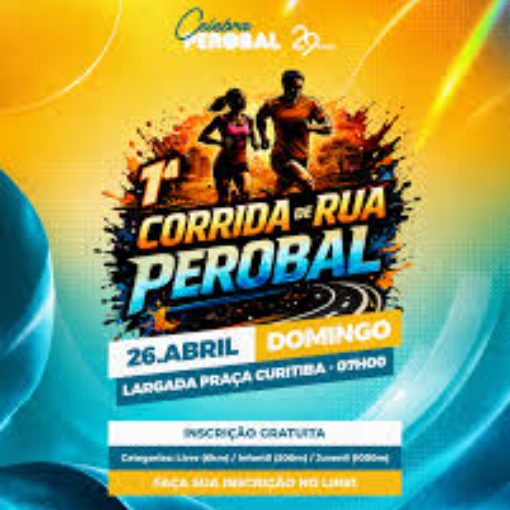 Event cover 1� Corrida de Rua de Perobal