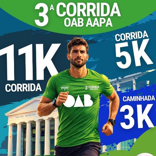 Event cover 3� Corrida OAB AAPA | Paul�nia-SP