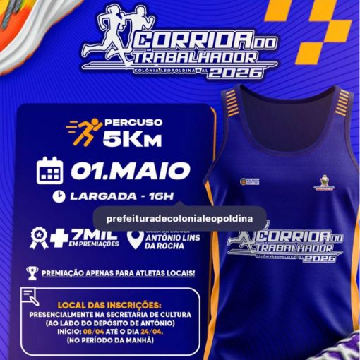 Couverture de l'�v�nement Corrida do Trabalhador