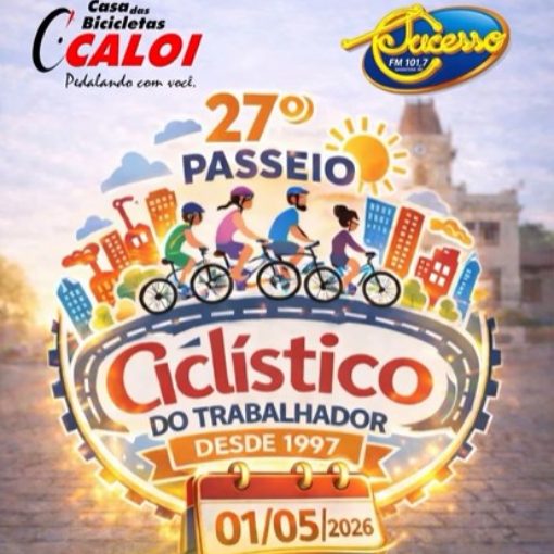 Capa do evento 27� Passeio Cicl�stico do Trabalhador de Barbacena