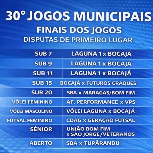 Event cover FINAIS - MUNICIPAL DE LAGUNA