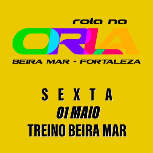 Event cover TREINO BEIRA MAR 01 MAIO FORTALEZA