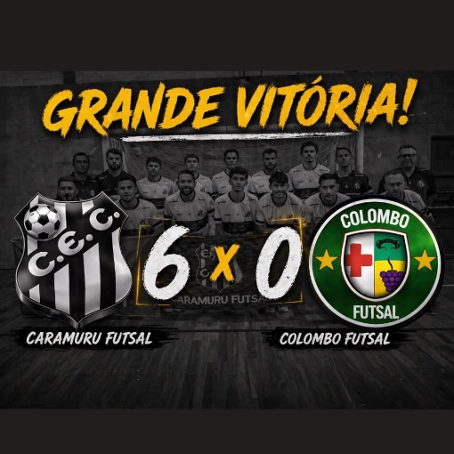 Capa do evento 21/04 CARAMURU X COLOMBO FUTSAL - PARANAENSE S�RIE BRONZE