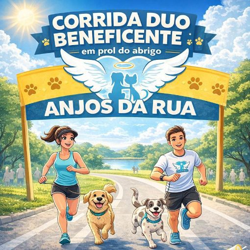 Event cover Corrida beneficente - Abrigo Anjos da rua.