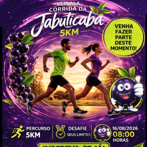 Event cover Corrida da Jabuticaba | Casa Branca-SP