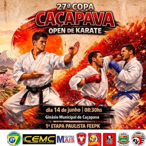 Capa do evento 27� COPA CA�APAVA OPEN DE KARATE