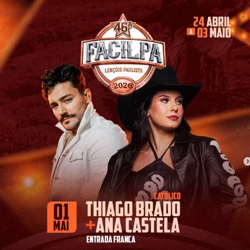 Event cover Ana Castela + Thiago Brado | 46� FACILPA LEN��IS PAULISTA 