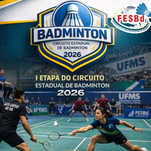 Event cover Circuito Estadual de Badminton 2026