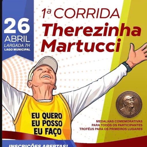Event cover 1� CORRIDA E CAMINHADA THEREZINHA MARTUCCI