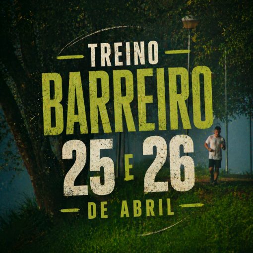 Event cover Treino Barreiro 25 e 26 de abril 