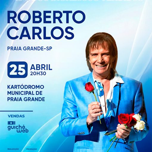Event cover ROBERTO CARLOS - PRAIA GRANDE