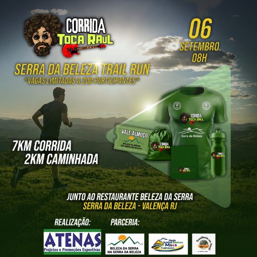 Capa do evento Corrida Toca Raul Serra da Beleza Trail Run