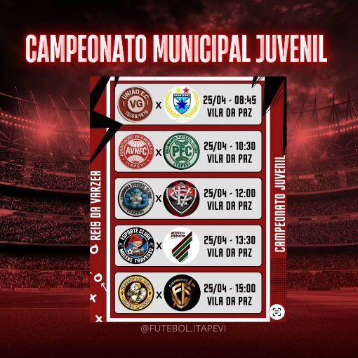Event cover Campeonato Municipal Juvenil - Sub 18