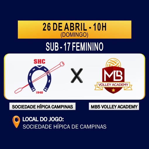 Event cover H�pica Campinas x MB5 Volley Academy - LRV Sub-17