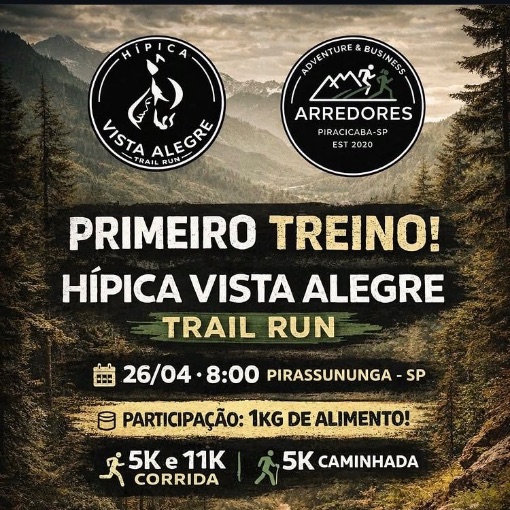 Event cover 1 Treino da H�pica Vista Alegre Trail Run