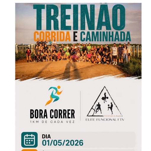 Event cover TREINAO COLAB CORRIDA E CAMINHADA 