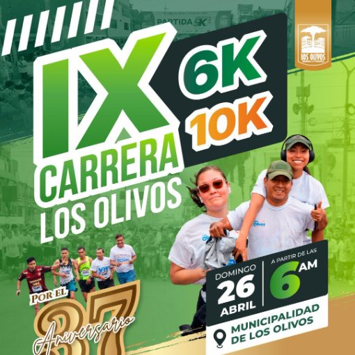 Event cover Los olivos corre 6k y 10k