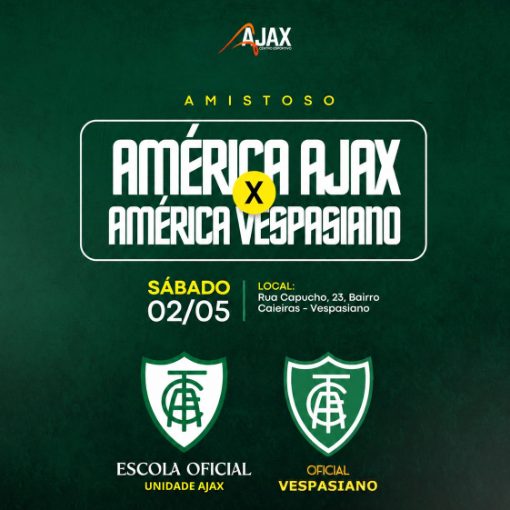 Event cover Amistoso - Am�rica Ajax vs Am�rica Vespasiano