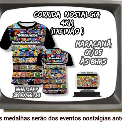 Event cover Corrida Nostalgia (TREIN�O RETR�) 4km