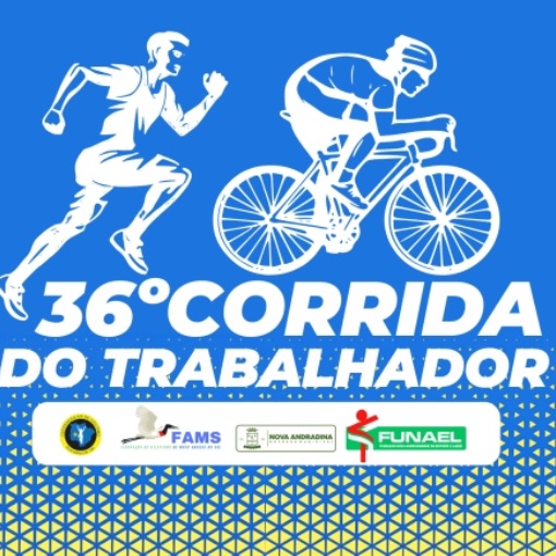 Couverture de l'�v�nement 36 CORRIDA DO DIA DO TRABALHADOR DE NOVA ANDRADINA 2026