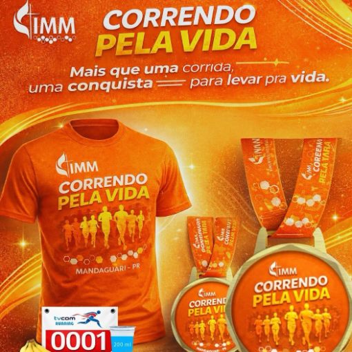 Capa do evento CORRENDO PELA VIDA - IGREJA METODISTA DE MANDAGUARI