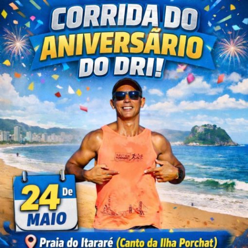 Portada del evento Corrida do anivers�rio do Dri!