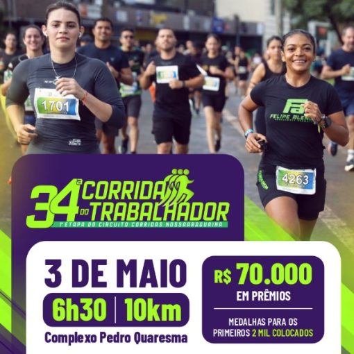 Event cover 34� Corrida do Trabalhador