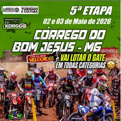 Event cover 5� ETAPA COPA SUL MINAS DE VELOCROSS 