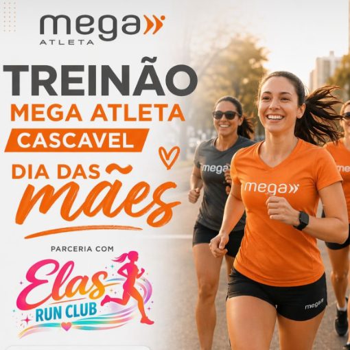 Capa do evento Trein�o Mega Atleta + Elas Run Club