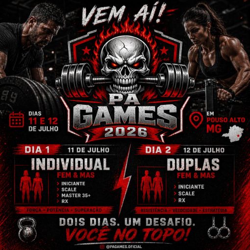Capa do evento PA Games 2026