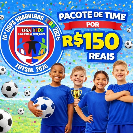 Event cover FUTSAL FESTIVAL 01 DE MAIO - ARENA 4G
