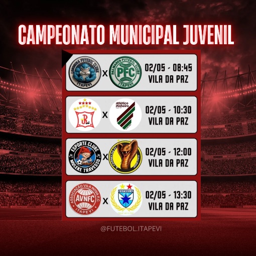 Copertura dell'evento Campeonato Municipal Juvenil - Sub 18