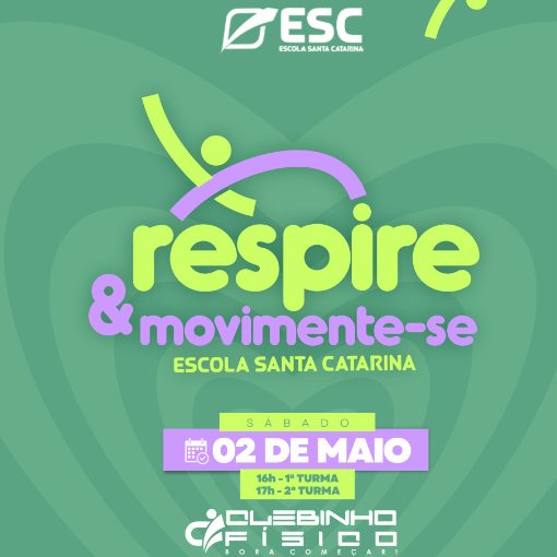 Event cover Respire & Movimente-se | ESC - CT Clebinho F�sico | Arapiraca/AL