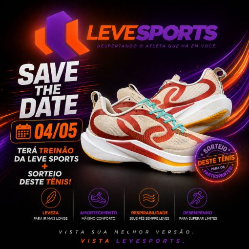 Event cover Treinão Leve Sports 04/05