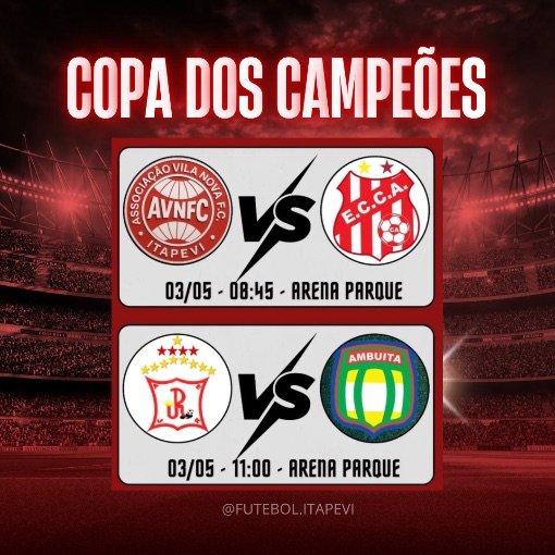 Copertura dell'evento Copa Dos Campe�es 2026 