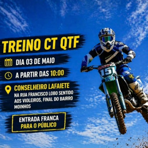 Event cover TREINO CT QTF - MOTOCROSS